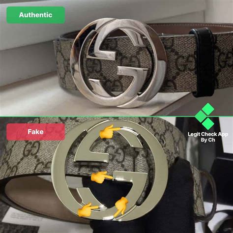 fake vs real gucci supreme belt|authentic Gucci belt buckle.